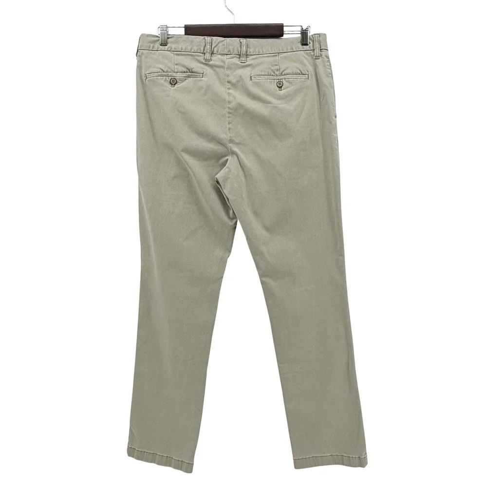 Tommy Bahama Boracay Chino Pants Mens 35x32 Khaki Stretch Straight Leg